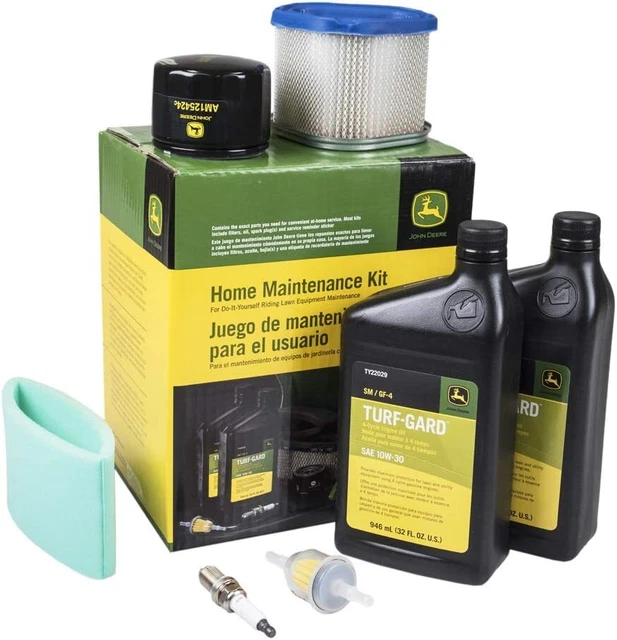 John Deere Maintenance Kit For LT133, LT150, LT155, LX173, LX255, SST15, GT225 Mowers