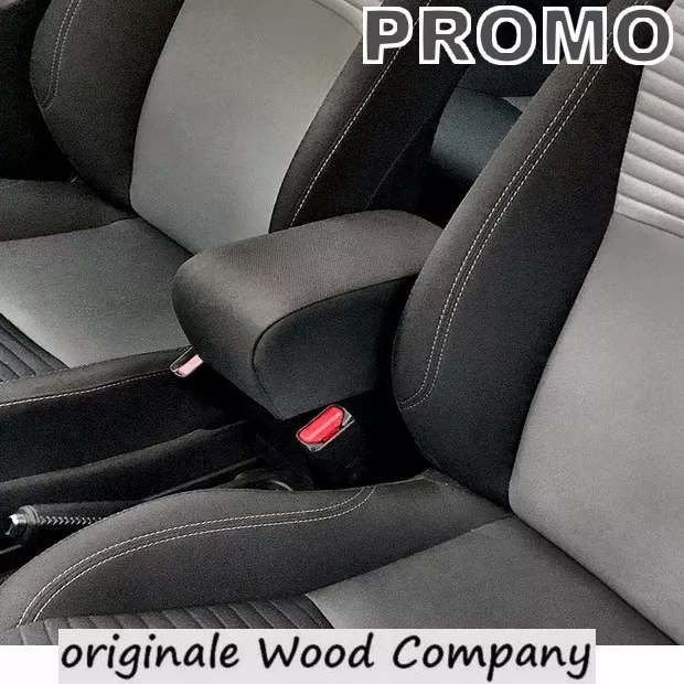 PROMO  per TOYOTA YARIS HYBRID Bracciolo regolabile TESSUTO GRIGIO SCURO armrest