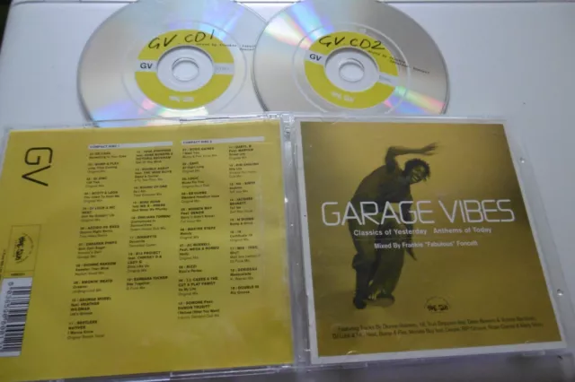 Garage Vibes 2 Cd Album 38 Trk 2000 Ed Case Dj Zinc Dj Luck Mc Neat Bump & Flex