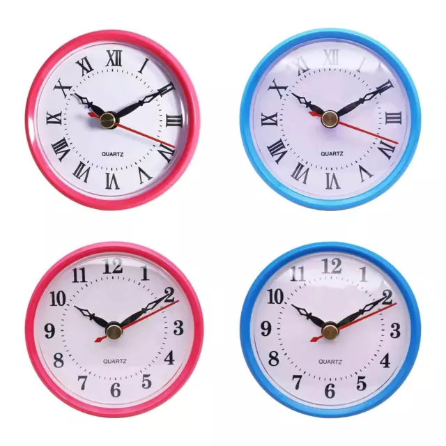 Clock Insert Clock Fit up Simple Installation Embedded Design 80 mm Clock Head