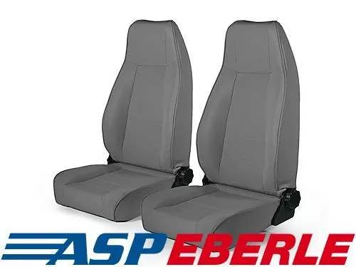 Komfortsitz vorne Grau links und rechts Sitz Seat Grey Jeep Wrangler YJ 87-95