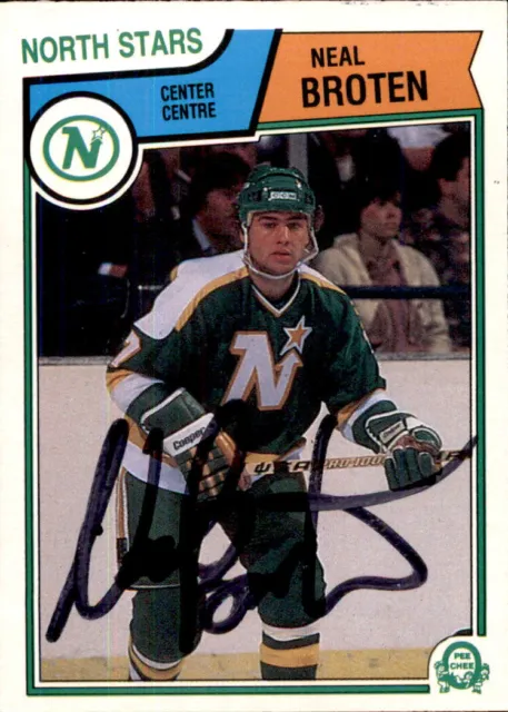 Minnesota North Stars - Neal Broten (card #89)