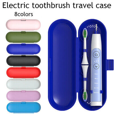 viola Blue OUNONA universale spazzolino elettrico di viaggio campeggio portatile Holder Storage box 