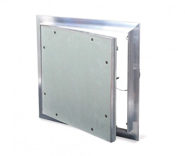 Cendrex 12x12 RAL Extruded Mill Finished Aluminum Frame Access Door w/flange