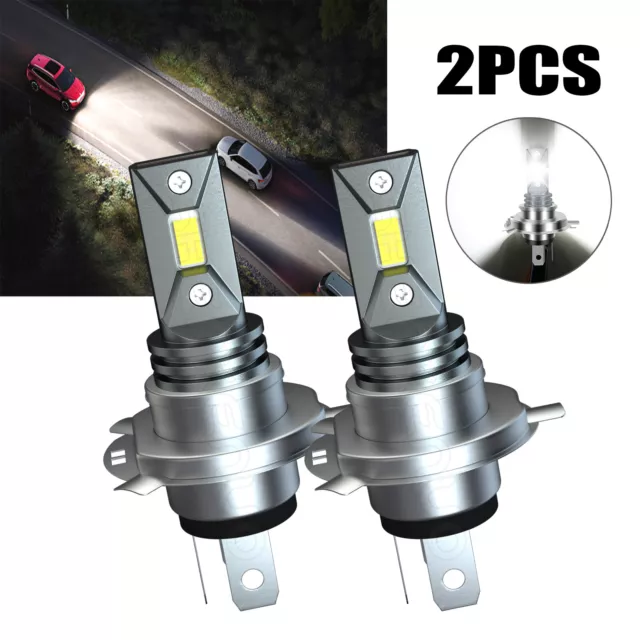 H4 Upgrade Xenon white Super 100w Headlight Ultra Bright Light 472 CSP Car Bulbs