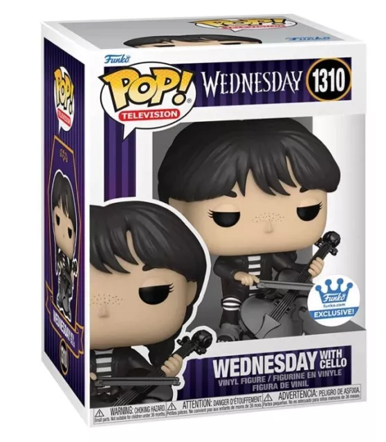 Funko Pop! Wednesday With Cello #1310 Funko Shop Exclusive