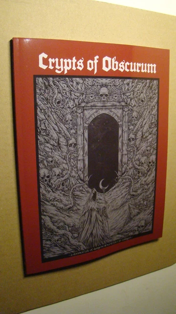 Module - Crypts Of Obscurum *Nm/Mt 9.8* Dungeons Dragons Old School Rules