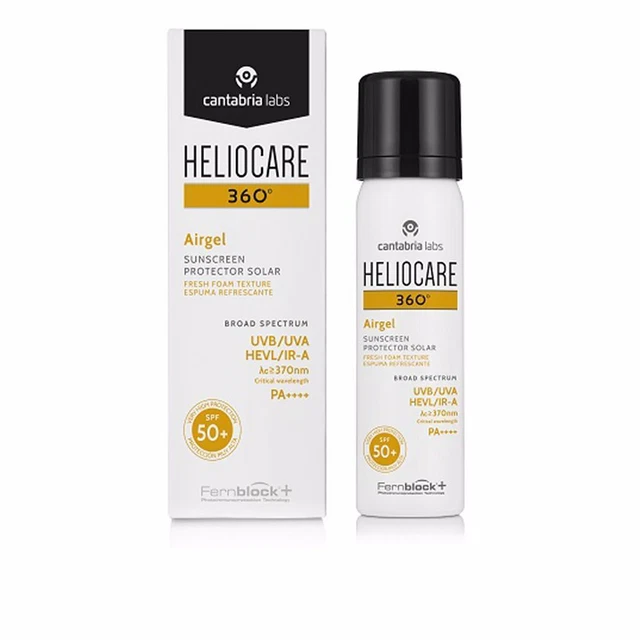 Solaires Heliocare unisex 360° AIRGEL sunscreen SPF50+ 60 ml