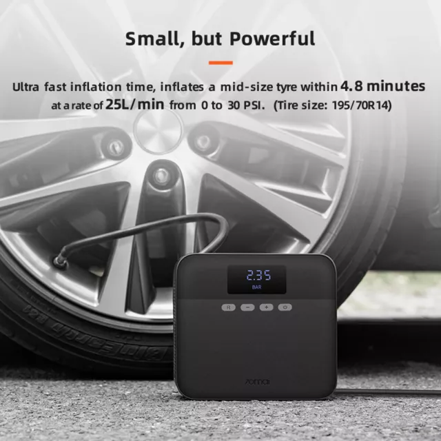 May 70 Electric Tire Pump 12V Electric Car Pump Portable for Car Auto Maintenance 3