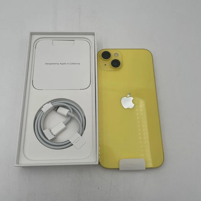 APPLE IPHONE 14 Plus - 256GB - A2632 - Yellow - US TracFone - NEW