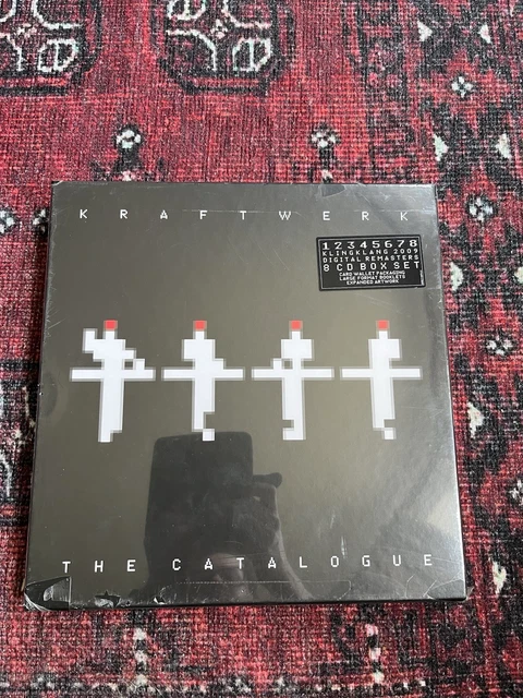 KRAFTWERK 3-D DER KATALOG 8 CD Box Set DEUTSCHES VERSION MINT