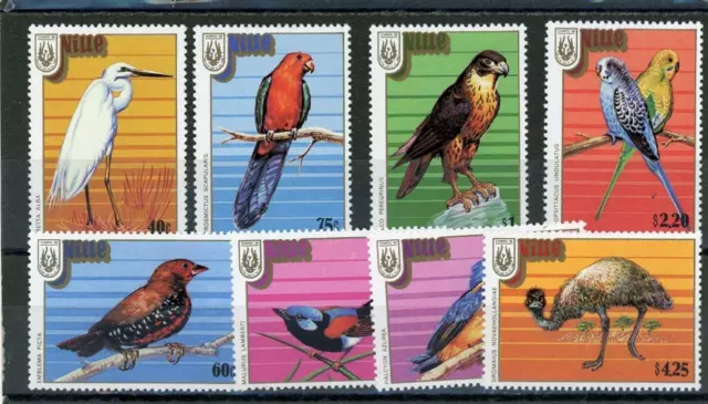 Niue 1986 Birds Scott# 522-9 Mint LH