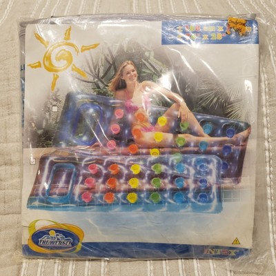 rainbow pool lounger