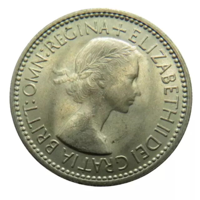 1953 Queen Elizabeth II Shilling Coin (English Reverse) High Grade