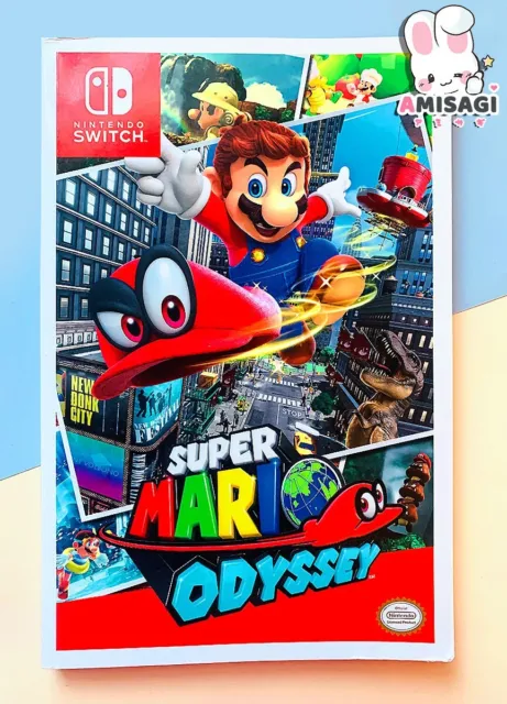 Super Mario Odyssey Officiel Livre Solution Nintendo Commutateur Livre Français