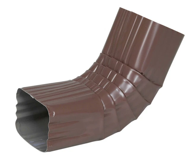 Amerimax 4526419 Brown Aluminum A Gutter Elbow 3 Hx4 Wx4 L in. (Pack of 10)