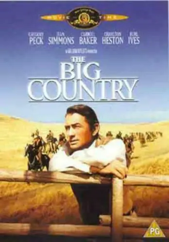 The Big Country Charlton Heston 1958 DVD Top-quality Free UK shipping