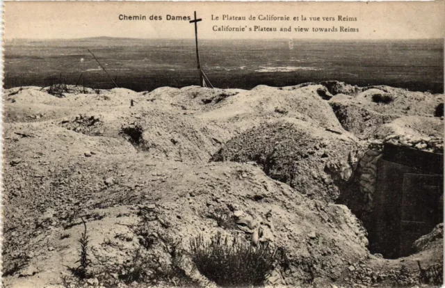 CPA AK Militaire - Chemin des Dames - Le Plateau de Californie (695646)