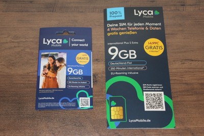 LYCA MOBILE SIM Karte Prepaid Starter Set [anstatt 14,99€ 4 Wochen LYCA MOBILE SIM Karte Prepaid Starter Set [anstatt 14,99€ 4 Wochen