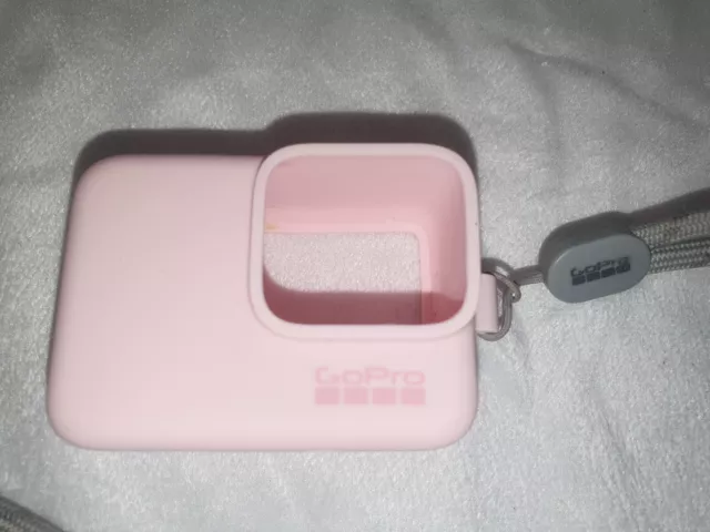 Official GoPro HERO 5 6 7 pink Silicon Soft Case Protective Skin Rubber Cover