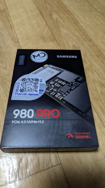 Samsung 980 PRO 500Go SSD NVMe Interne (MZ-V8P500BW)