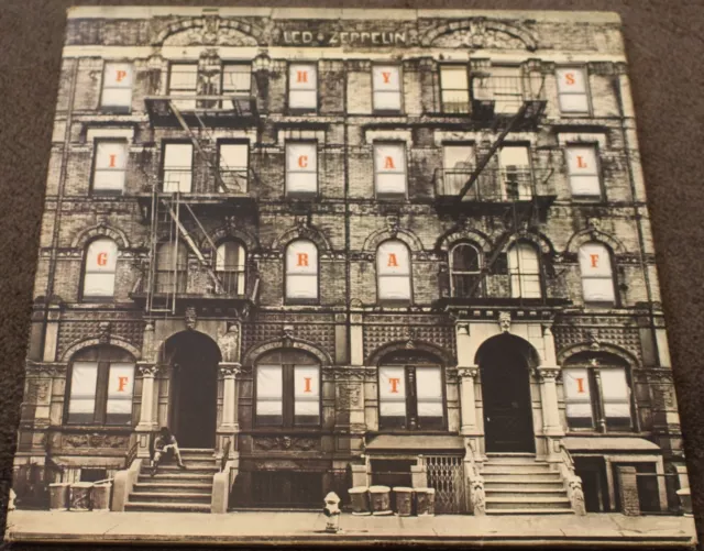 Led Zeppelin Physical Graffiti Vinyl LP Record 1975 UK 1st Pressing w/ Inserts