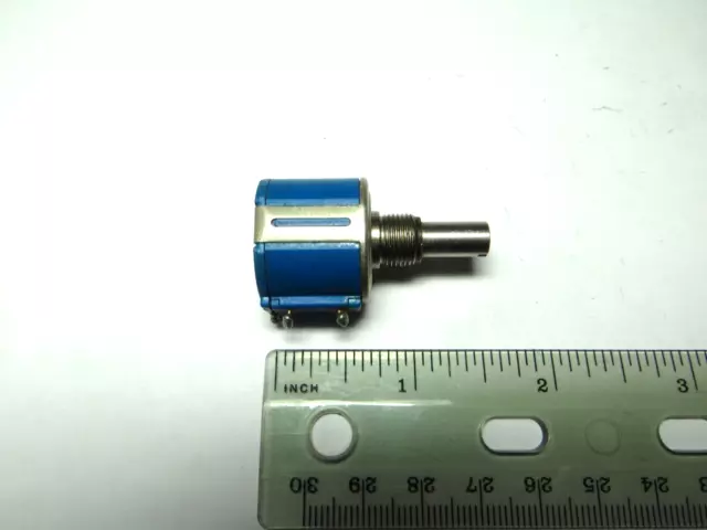 Bourns 2K Ohms Precision Potentiometer, 10-Turn  1/4" Shaft, P/N 3540S-507-202