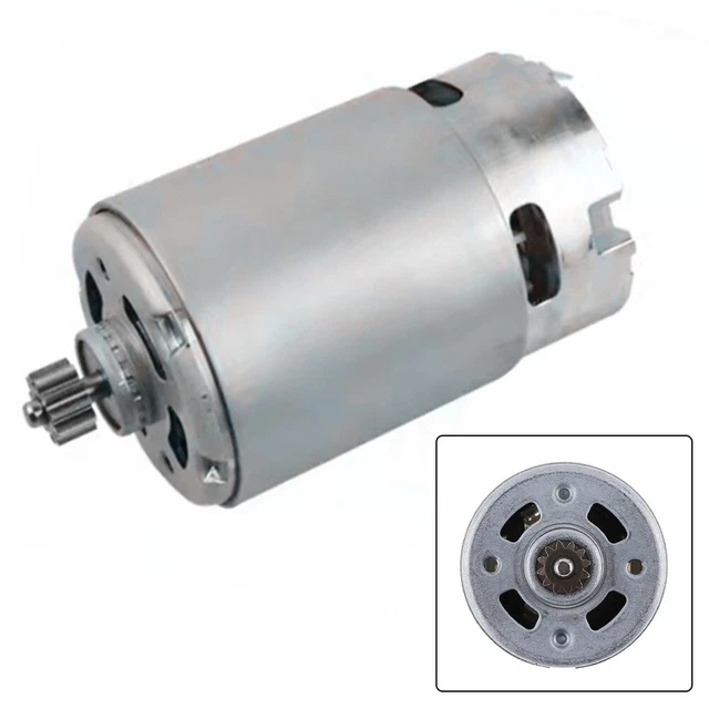 RS550VC DC Motor 21V 29800RPM Electric Saw Motor With 14 Teeth 8.2MM Gear - Foto 2