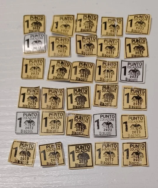 30 Punti MULINO BIANCO - Bollini -- Colazione Raccolta Collezione 2023