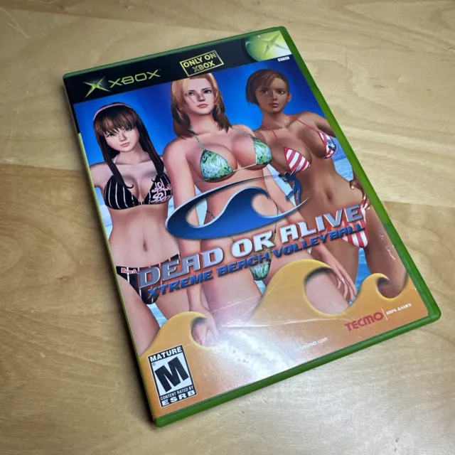 XBox Dead or Alive: Xtreme Beach Volleyball Video Game Dennis Rodman Beach Babes