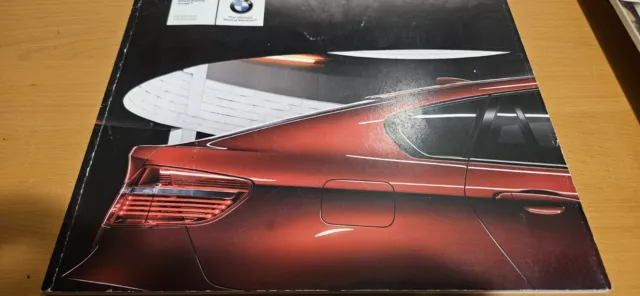 Original 2009 E71 BMW X6 Sports Activity Coupe Sales Brochure Catalog 35i, 50i