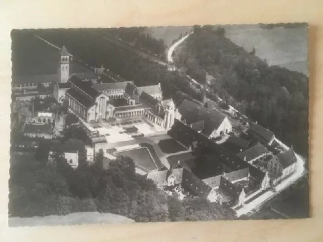 CPA (BELGIQUE) ABBAYE NOTRE DAME d'ORVAL. CLICHE SABENA PHOTOGRAPHIE VERITABLE