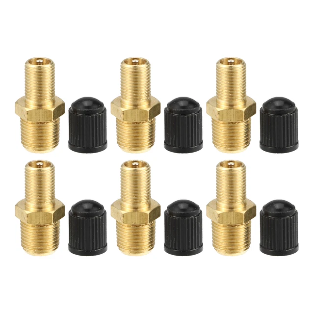 1 set valvola serbatoio universale 1/8" NPT con 6 pezzi tappo e nastro adesivo