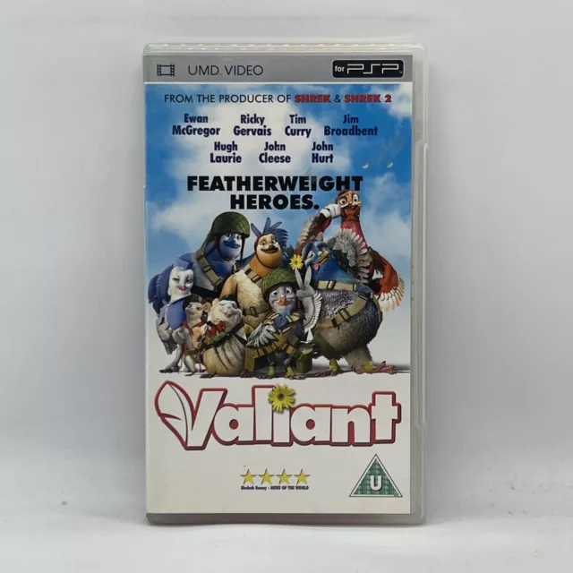 Valiant Kids Animation Sony PSP PlayStation UMD Movie Free Post Region 2