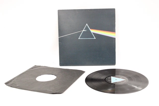 PINK FLOYD DARK Side Of The Moon Vinyl UK 1st Press SHVL804 Solid pink-floyd-dark-side-of-the-moon-vinyl-uk-1st-press-shvl804-solid