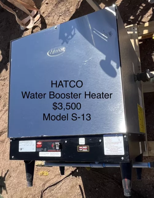 Hatco S-13 Water Booster Heater