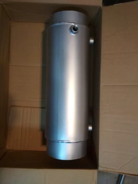 Uzman Scambiatore di calore per gas di scarico, 120 mm/130 mm, 6 tubi, tubo  per