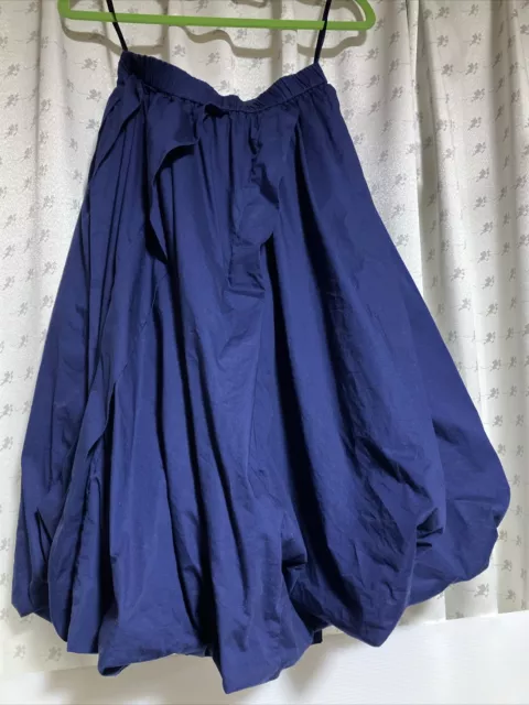 Uniqlo Marni Collaboration Navy Balloon Shape Blue Skirt Size  S Used