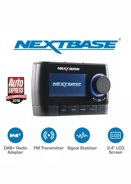 Nextbase In-Car DAB/DAB+ Digital Radio Adapter DAB250! New and Sealed!