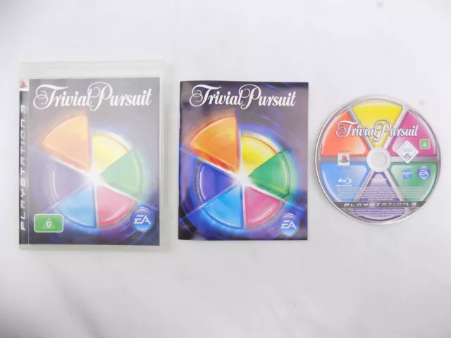 Mint Disc Playstation 3 Ps3 Trivial Pursuit – Inc Manual Free Postage
