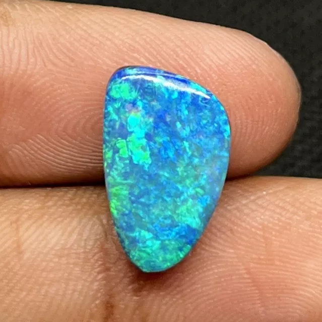 AAA+ Natural Australian Opal Doublet Loose Multi Fire Opal Doublet Opal Gemstone