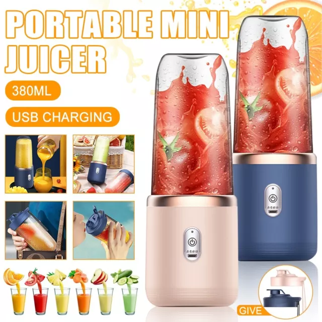 New Electric Blender Smoothie Portable Juice Maker USB Mini Juicer Fruit Machine