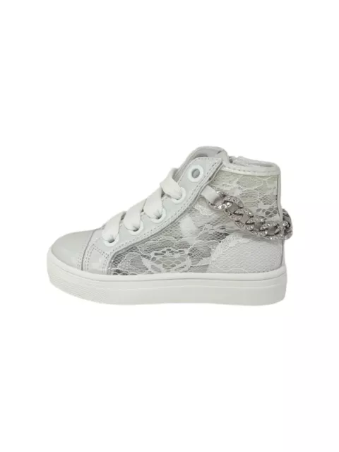 Sneakers  ASSO AG-14602 WHT bambina/ragazza