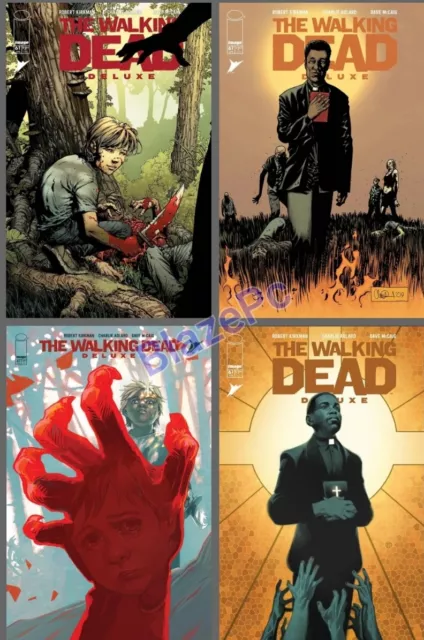 Walking Dead Deluxe #61 Cover A B C D Variant Set Options 2023 Presale 4/19