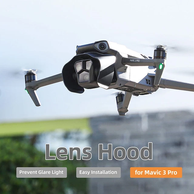 For Mavic 3 Pro Lens Hood Gimbal Protection Anti-Glare Sunshade Cover Parts