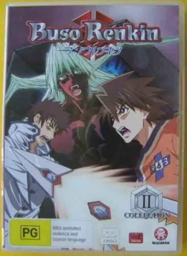 BUSO RENKIN - COLLECTION 2 dvd REGION 4 anime NEW SEALED madman EPISODES 14 - 26