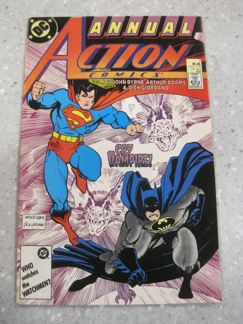 DC Action Comics Annual #1 Superman/Batman 1987 John Byrne (S13)