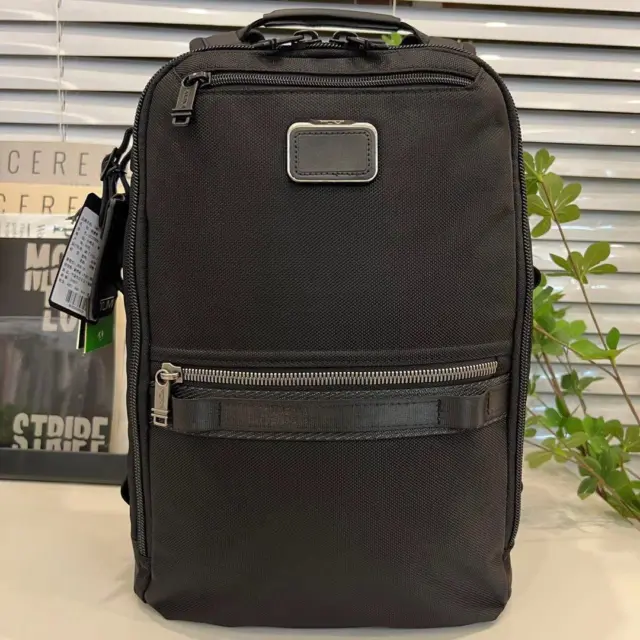 Tumi 232782 Alpha Bravo Dynamic  Backpack business bag black outlet New