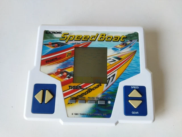 Jeu électronique Vintage Tennis – Tiger Electronics, 1991, Parlant, Blanc