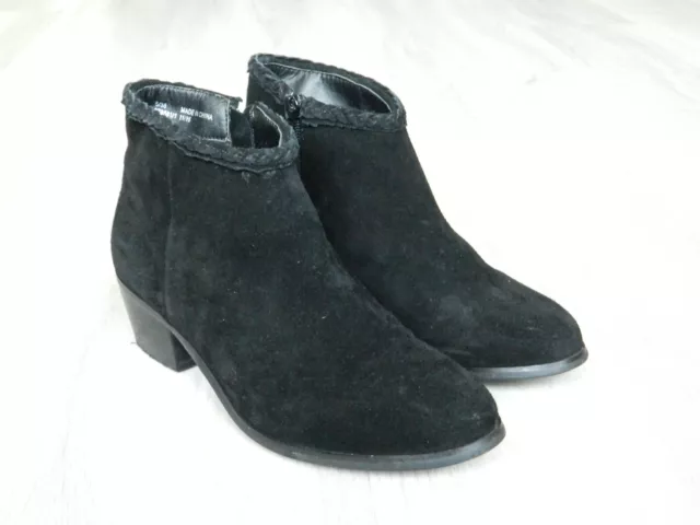 RIVER ISLAND LADIES Ankle Boots Black Suede Size 5 38 12.99 PicClick UK